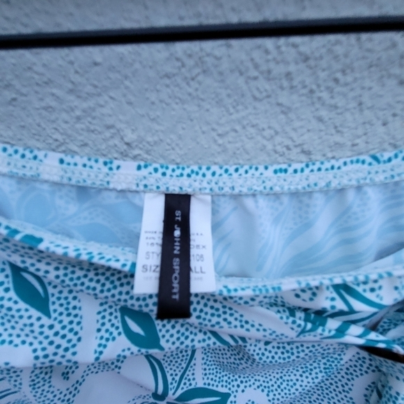 St. John Sport swim bottom cover skirt size S - Picture 4 of 5
